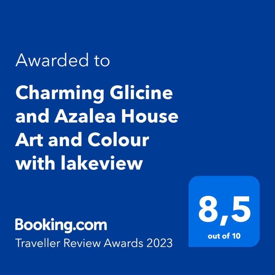 Charming Glicine And Azalea House Art And Colour With Lakeview Cadenabbia Exterior foto